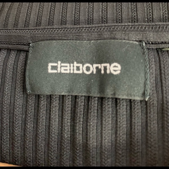 Claiborne Men’s Black Shirt Sz L - Picture 4 of 4